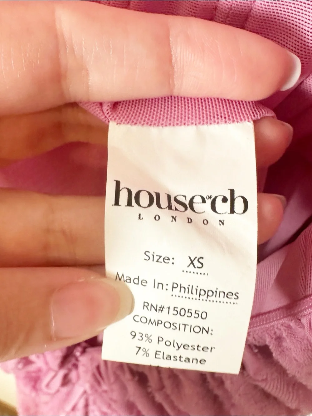House of CB Cesca Gown Maxi Dress Rose Pink Lilac Corset Extra Small - Picture 9 of 11